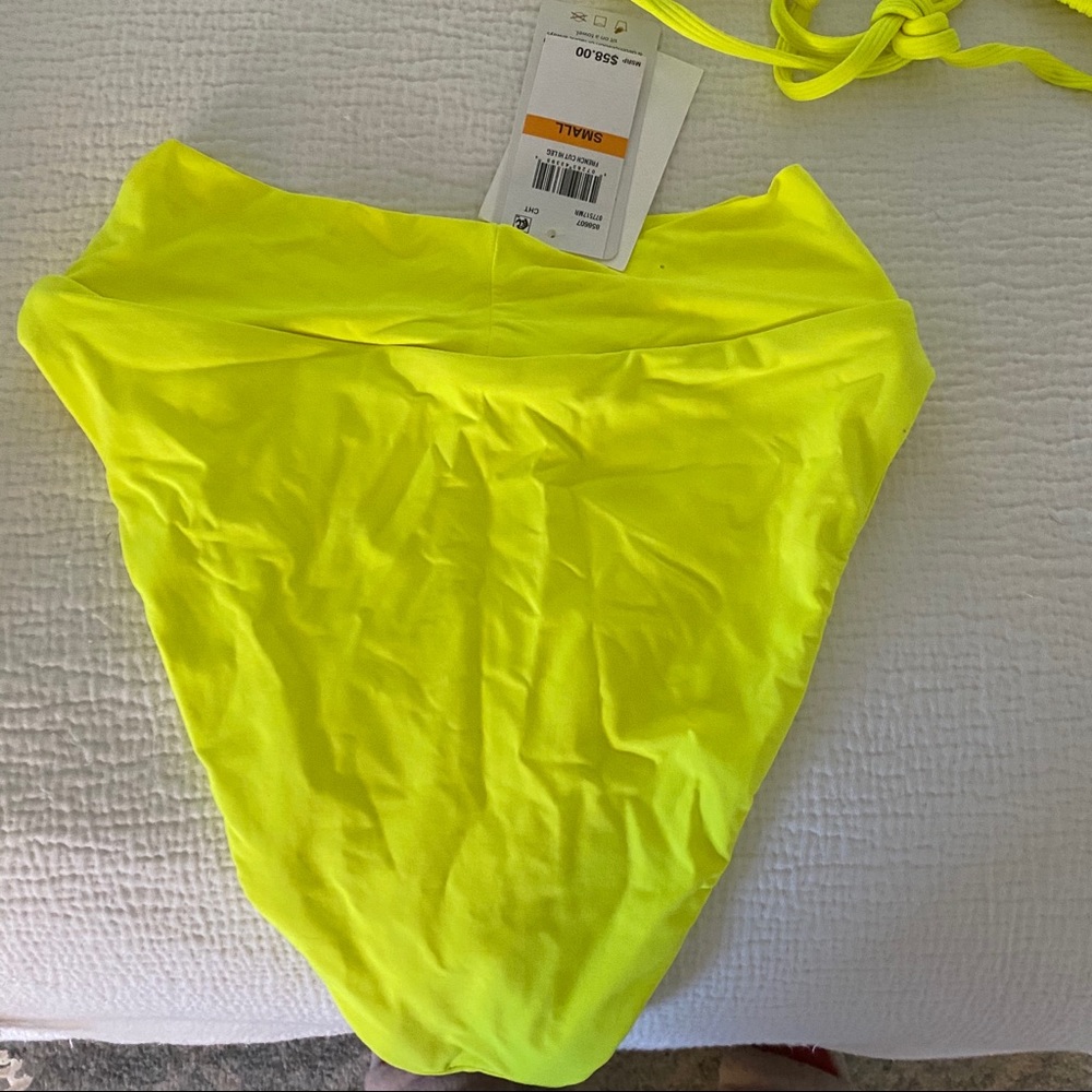 Yellow Triangle Bikini - Picture 4 of 4